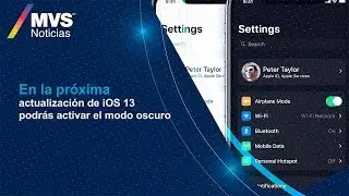 Modo oscuro en iOS 13
