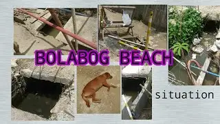 THE SITUATION ON BOLABOG BEACH BORACAY(maduming tubig papunta sa dagat) | ERViN OFFICIAL