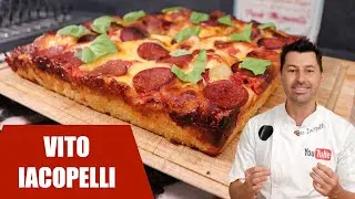 Je teste une recette de  VITO IACOPELLI 🍕 PIZZA STYLE DETROIT 🍕