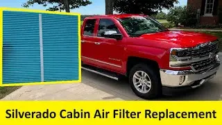 Chevy Silverado Cabin Air Filter Replacement