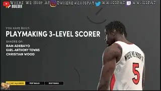 Next Gen NBA 2K21 Playmaking 3 Level Scorer 85 Badges