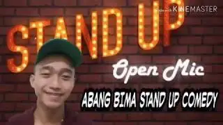 Abang Bima stand up comedy