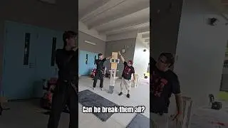 Testing Power | Creative Men’s Black Belt Challenge at World Breaking Qualifier #karate #martialarts