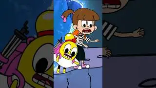 Teleportation gone wrong! #Shorts #SonyaFromToastville #AnimatedSeriesForKids