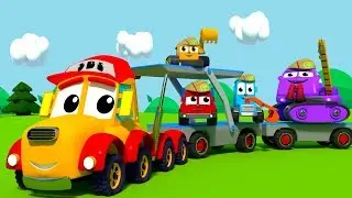 FRIENDS ON WHEELS EP 12 -  THE FUNNY MIGHTY MACHINES ARE GOING CAMPING