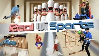 Real Wii Sports- I entered the game world.
