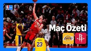 Los Angeles Lakers - Houston Rockets | Maç Özeti | 6. Maç | NBA Playoffs | Prime Video Türkiye