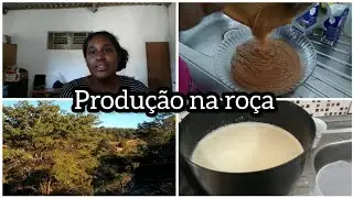 produção bolo 30x10 | massa e recheio 🎂