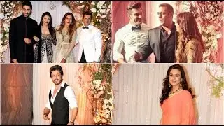 Bollywood Stars Shahrukh Khan & Aishwarya Rai Attends Grand Wedding