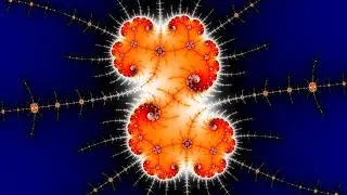 Threads of Colour - Mandelbrot Fractal Zoom (e652) (4k 60fps)