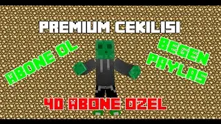 |MC| Premium Çekilişi | 40 Aboneye Özel !