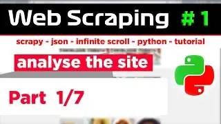 Web Scraping Tutorial #1 | Complete Scrapy Project with Infinite Scroll | How To Scrape 