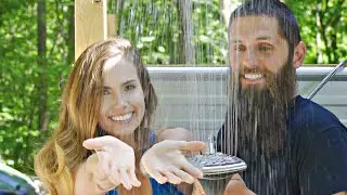 Our First REAL Shower in Two Years!