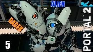 Portal 2 - Прохождение (Co-op) pt5 - Экскурсионные воронки: 01-04