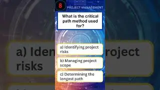 Every Project Manager NEEDS To Know The Critical Path Method