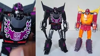 Transformers Generations SHATTERED GLASS STUDIO SERIES '86 HOT ROD (RODIMUS) IN-HAND PICS!!!
