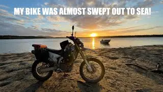 MY WR250R WAS ALMOST SWEPT OUT TO SEA! - Great Northern Adventure PART TWENTY THREE!
