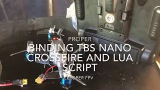 Binding TBS NANO Crossfire RX & LUA Script
