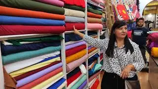 DANTELLA - FABRIC STORE IN DAHAR😻Where to buy fabric in Hurghada// OLD CITY / life in Egypt