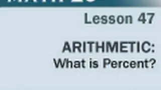 Math 20 - Lesson 47