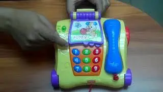 Teléfono De Arrastre Fisher Price Aprende Conmigo