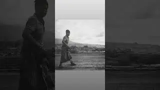 Balinese People - Black and White Photography