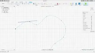 (Part.12) 2D Sketching (Splines). Fusion 360 for the absolute beginner help series.