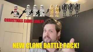 Lego Star Wars Clone Trooper & Battle Droid Battle Pack (75372) Preview!