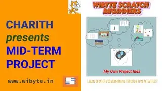 Charith showcases his midterm project