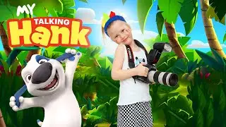Катя Фотограф Помогает Говорящему Хэнку. Talking Hank