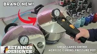My First Brand New Pressure Pot!  Is it better than my old acrylic curing pressure pot?