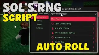 [❄️] Roblox Sol's RNG Script Auto Reroll Auto Farm & Item ESP Pastebin 2025