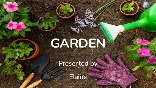 Aunt Elaine : Childrens Story : Garden