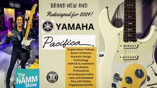 Namm 2024: Unleashing The Yamaha Pacifica With Next-level Design And Rupert Neve Pickups!
