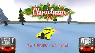 Vehicle Simulator Christmas Car 2020 (Roblox)