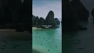 Райли бич, Краби, Таиланд с дрона