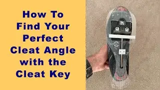 Get the perfect cleat angle with the Cleat Key tool