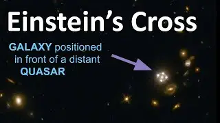 Einstein's Cross (galaxy + quasar) in Pegasus Constellation