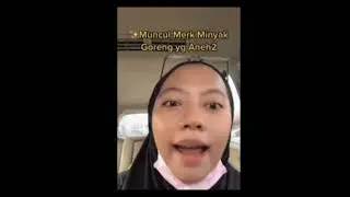 Emak-emak ngomel masalah minyak goreng, ngakak #videolucu