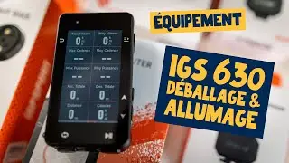Test du GPS pour vélo iGPSPORT IGS630 - Déballage et premiers ressentis