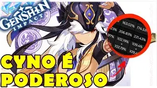 CYNO FOI BUFFADO! GARRAS MAIS FORTES DO JOGO - GENSHIN IMPACT