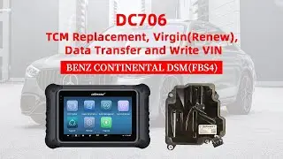 OBDSTAR DC706 for Benz DSM(FBS4): Replacement, Virgin(Renew), Data Transfer
