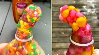 Satisfactory video, eating gel, relaxing videos,asmr