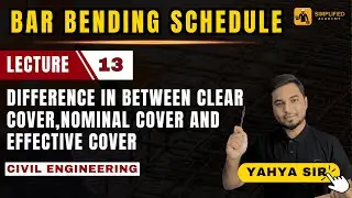 Difference in between Clear cover,Nominal cover and Effective cover
