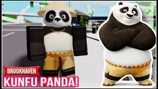 HOW TO BECOME *KUNFU PANDA PO * BROOKHAVEN RP ROBLOX