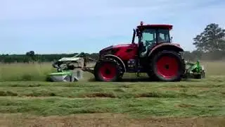 Zetor🚜 sečení a obrácení sena🧐
