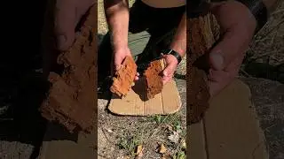 Survival Skills: Waterproof Tinder from Wood Shavings. #survival #camping #lifehacks