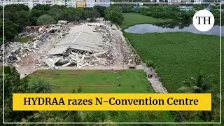 Nagarjuna-owned N-Convention in Madhapur razed by HYDRAA