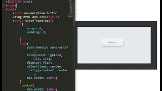 How To Create button hover to Neumorphism Effect Using HTML And  CSS...?????