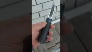 Якутский нож со вставками из дюрали 